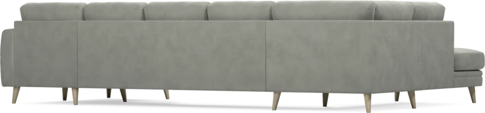 Eden - 3-sits soffa med divan vänster och schäslong höger - Grå