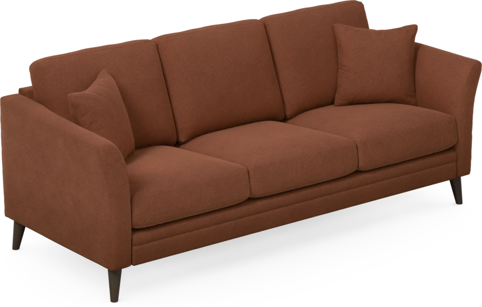 Eden - 3-sits soffa - Orange