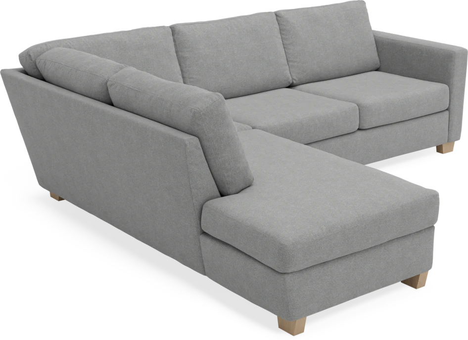 Friday - 2,5-sits soffa med divan vänster - Grå