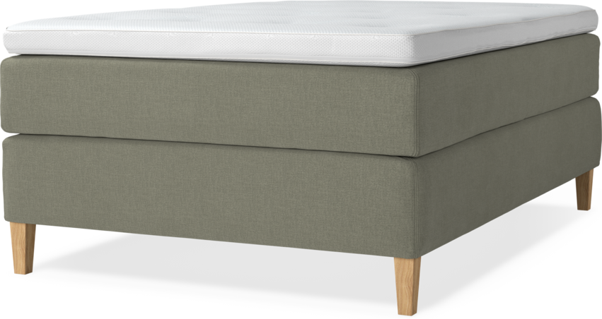 Delux Exclusive - Kontinentalsäng, enkelsäng 140 cm med bäddmadrass