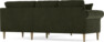 Eden - Hörnsoffa, 2+2-sits - Grön