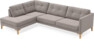 Rio - 3-sits soffa med divan vänster - Grå