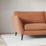 Madison Lux - 3-sits soffa med divan höger - Orange