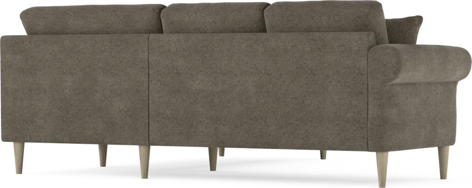 Eden - Hörnsoffa, 2+2-sits - Brun