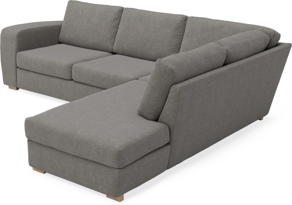 Friday - 2,5-sits soffa med divan höger - Grå