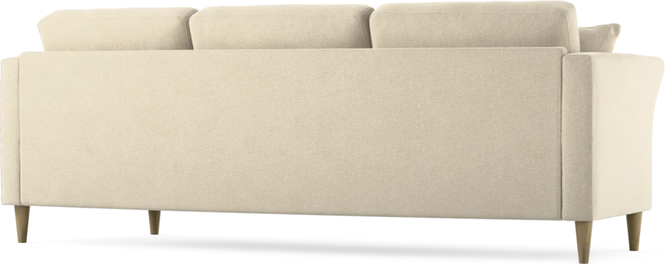 Eden - 3-sits soffa svängd - Beige