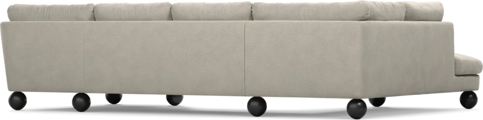 Madison Lux - 2-sits soffa med divan vänster och schäslong höger - Grå