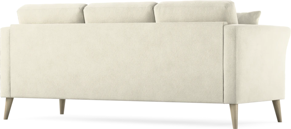 Eden - 3-sits soffa - Vit
