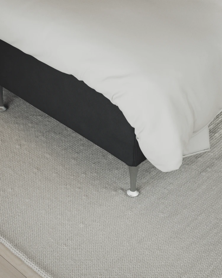 Delux Exclusive - Kontinentalsäng, enkelsäng 120 cm med bäddmadrass och sängben - inspiration