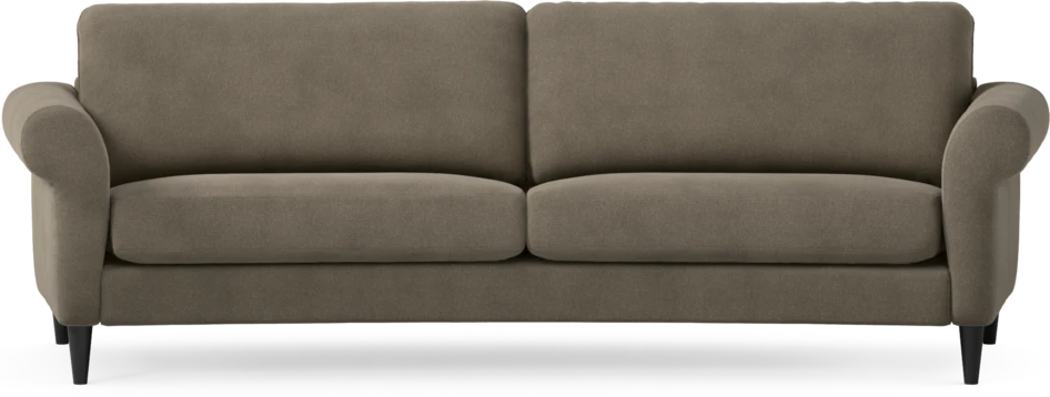 Bridge - 3-sits soffa svängd - Beige