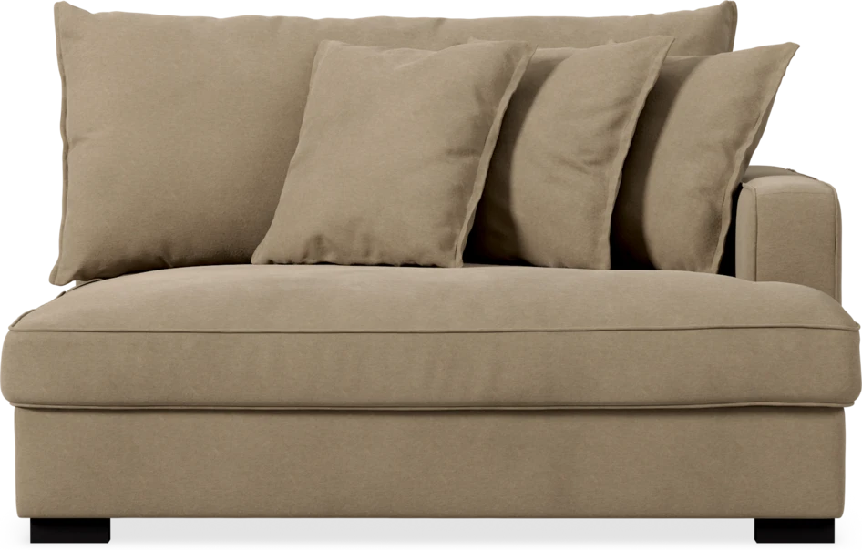 Rossi - 2-sits med armstöd höger - Beige