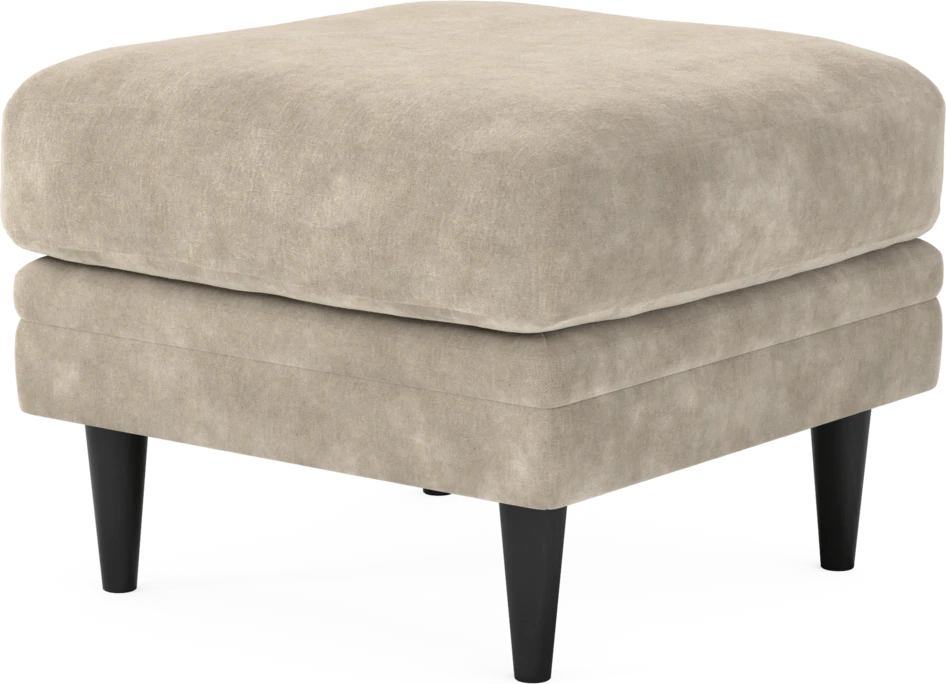Eden - Fotpall - Beige