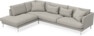 Harper - 3-sits soffa med divan vänster - Beige