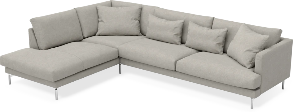 Harper - 3-sits soffa med divan vänster - Beige