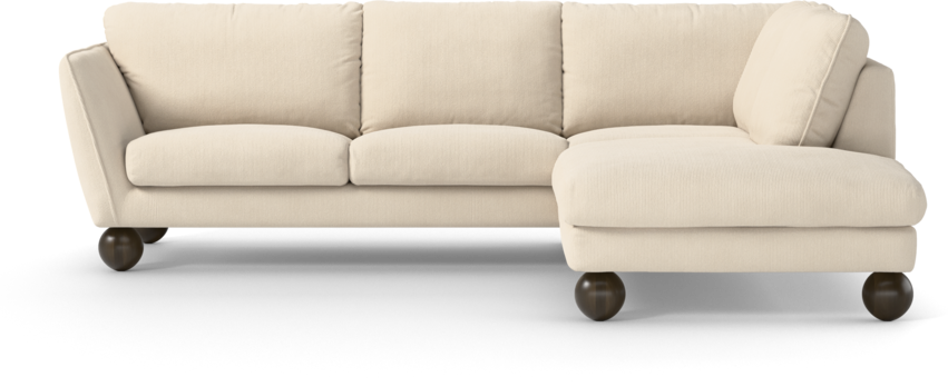 Madison Lux - 2-sits soffa med divan höger - Beige
