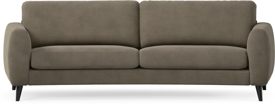 Bridge - 3-sits soffa svängd - Beige
