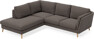 Madison - 2-sits soffa med divan vänster - Grå