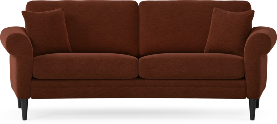 Eden - 2,5-sits soffa svängd - Orange