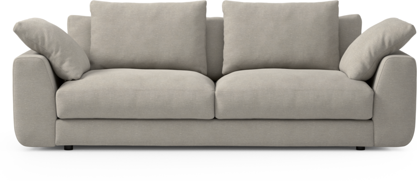 Amie - 3-sits soffa - Grå