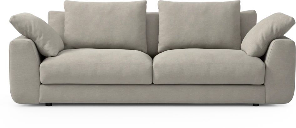 Amie - 3-sits soffa - Grå