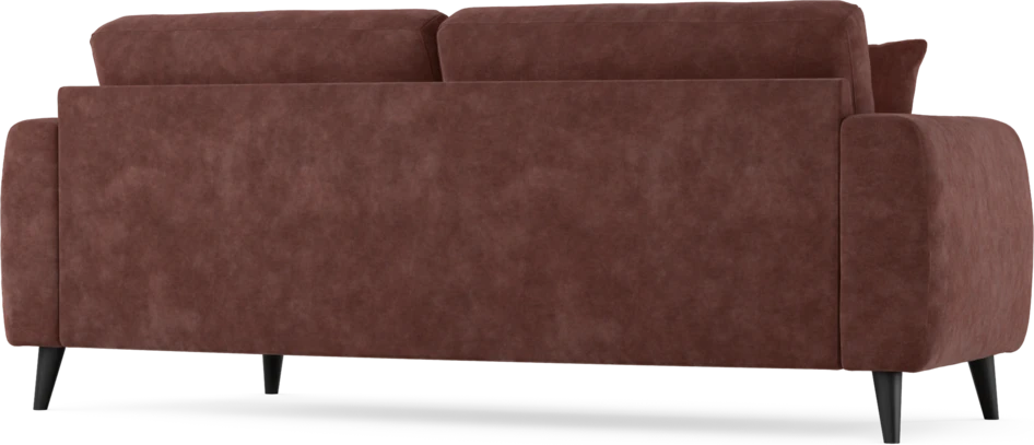 Eden - 2,5-sits soffa svängd - Röd