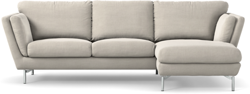 Madison - 2-sits soffa med schäslong höger - Beige