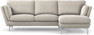 Madison - 2-sits soffa med schäslong höger - Beige