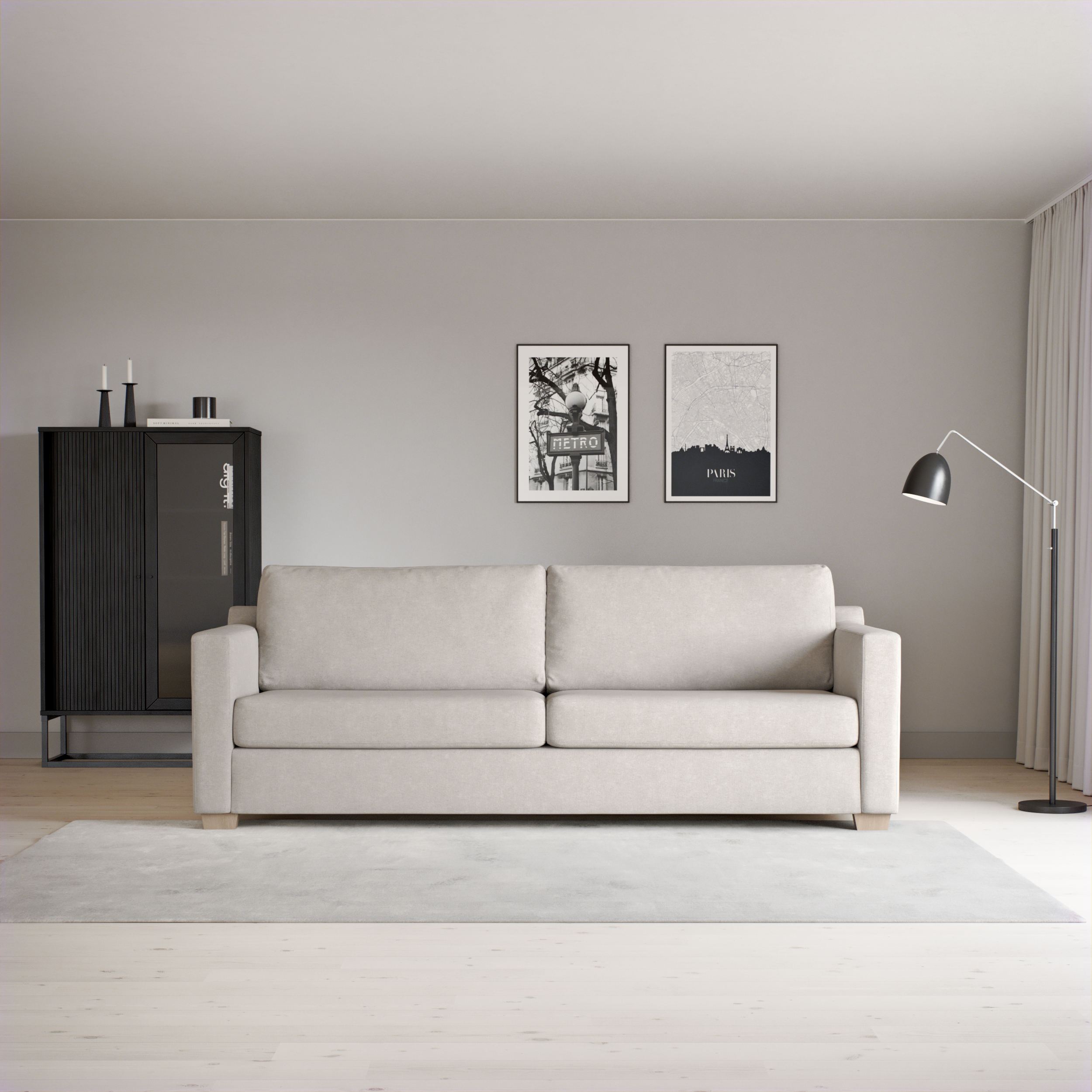 Friday - 3-sits soffa - inspiration