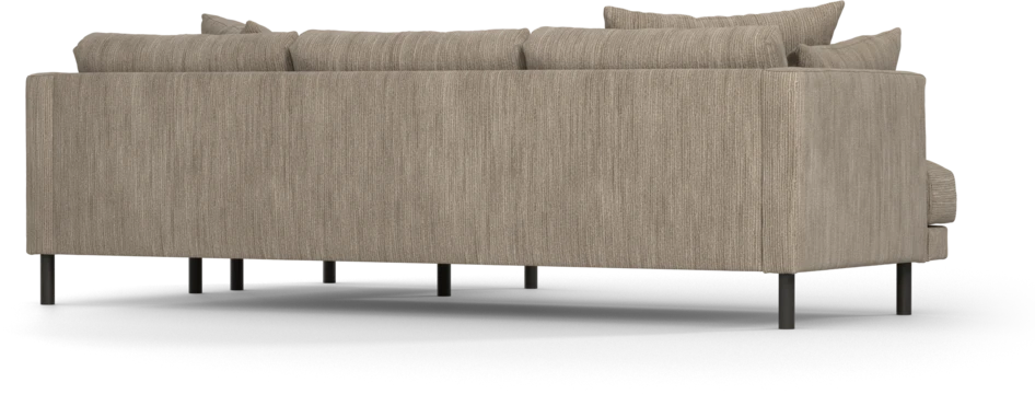 Harper - 4-sits med schäslong höger  - Beige