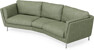 Madison - 3-sits soffa svängd, 90 cm - Grön