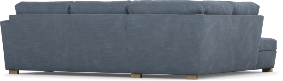 Friday - 2,5-sits soffa med divan vänster - Blå