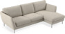 Madison - 2-sits soffa med schäslong höger - Beige