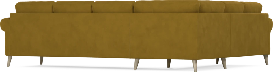 Eden - Hörnsoffa, 2+3-sits - Gul