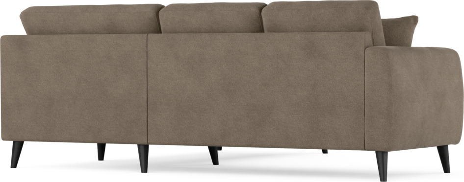 Eden - Hörnsoffa, 2+2-sits - Brun