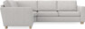 Friday - Hörnsoffa, 1,5+2,5-sits - Grå