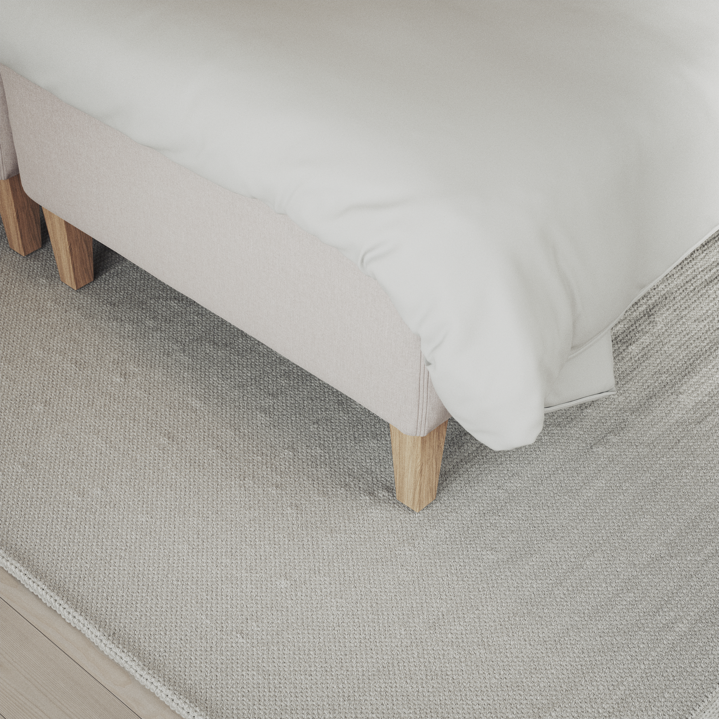 Delux Exclusive - Kontinentalsäng, enkelsäng 120 cm med bäddmadrass och sängben - inspiration