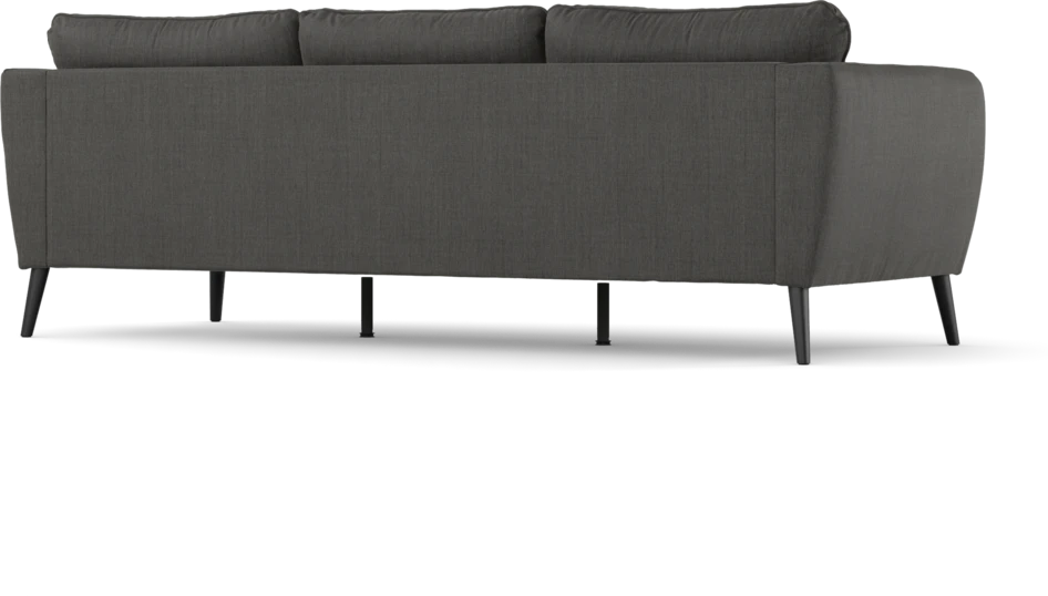 County - 3-sits soffa - Grå