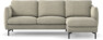Madison - 2-sits soffa med schäslong höger - Beige