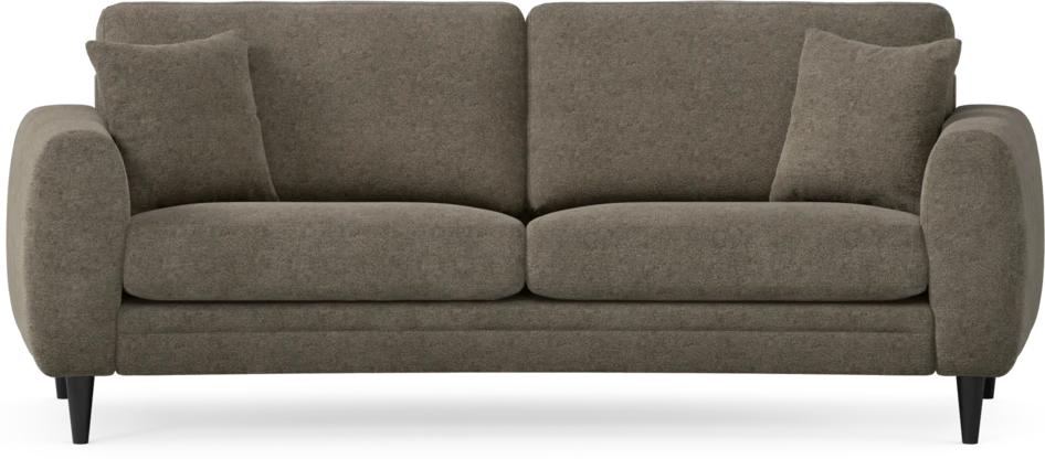 Eden - 2,5-sits soffa svängd - Brun