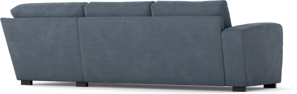 Friday - 2,5-sits soffa med divan höger - Blå