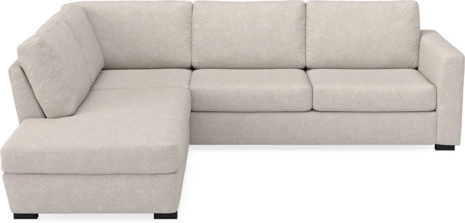 Friday - 2,5-sits soffa med divan vänster - Grå