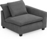 Bellora - 1-sits med armstöd höger - Grå