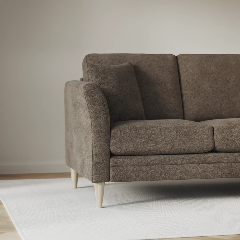 Eden - 2-sits soffa - Brun