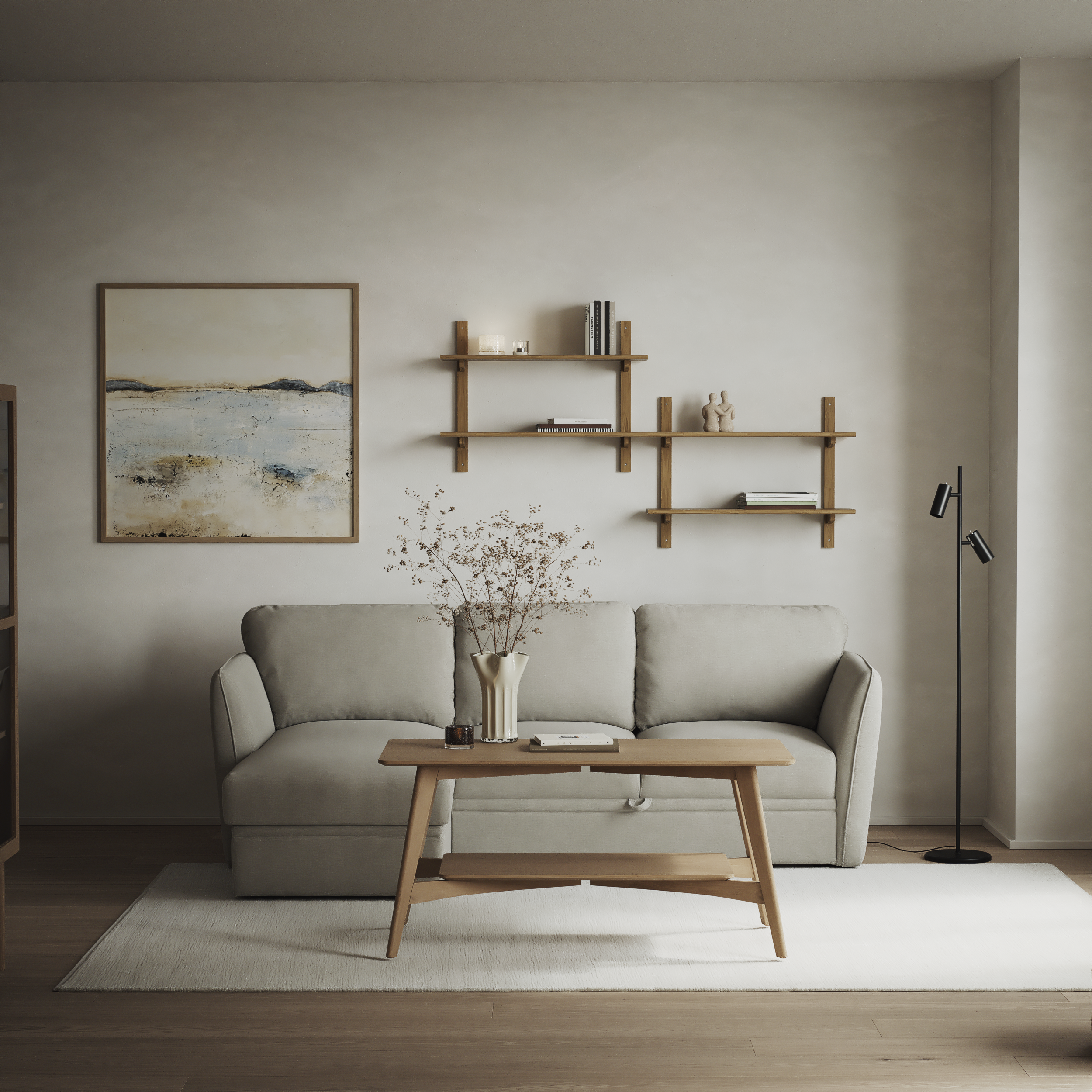 Öland - Bäddsoffa med schäslong vänster - inspiration