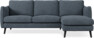 Madison Lux - 2-sits soffa med schäslong höger - Vit