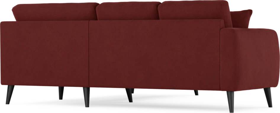 Eden - Hörnsoffa, 2+2-sits - Röd