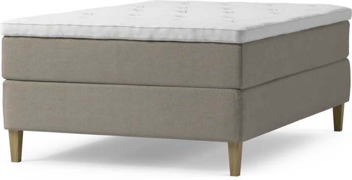 Delux Dream, Kontinentalsäng, enkelsäng 140 cm med bäddmadrass och sängben