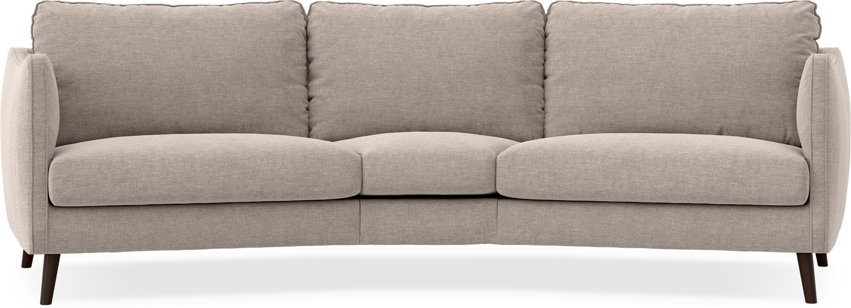 Madison - 3-sits soffa svängd, 90 cm - Beige