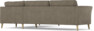 Bridge - Hörnsoffa, 3+2-sits - Beige