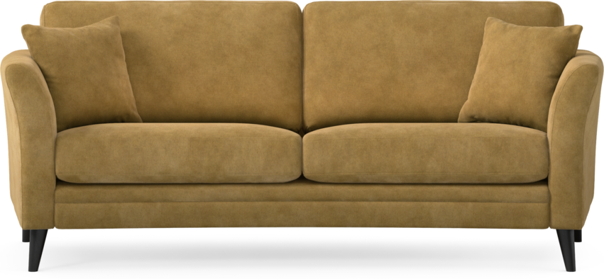 Eden - 2,5-sits soffa svängd - Gul